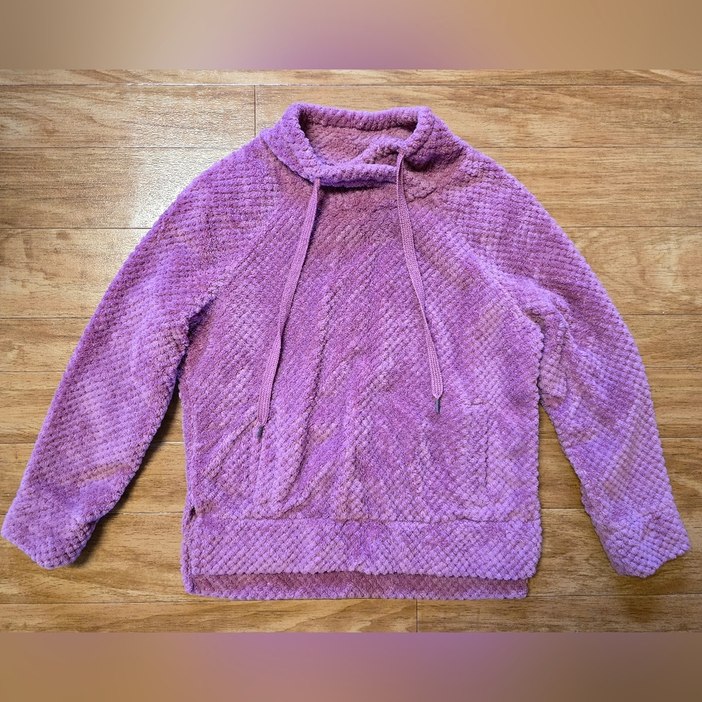 Member's Mark Women's Pullover, Soft Plush Warm Relaxed Fit with Pockets, Size S